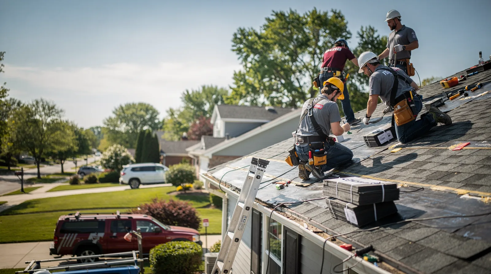 Roof Repair in Texico, IL around you
